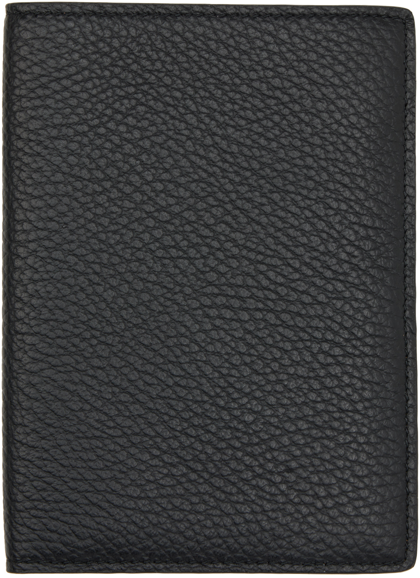 Common Projects Black Leather Passport Holder