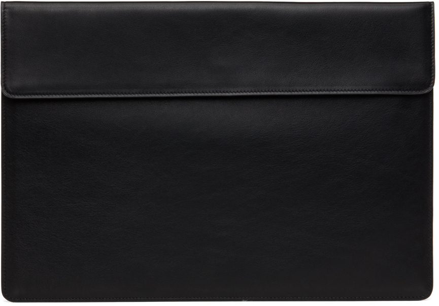 Black Dossier Document Holder SSENSE Men Accessories Bags Briefcases 