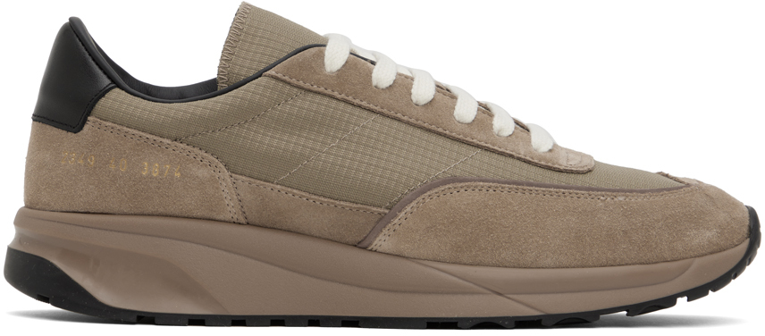 Common Projects Taupe Track 80 Sneakers