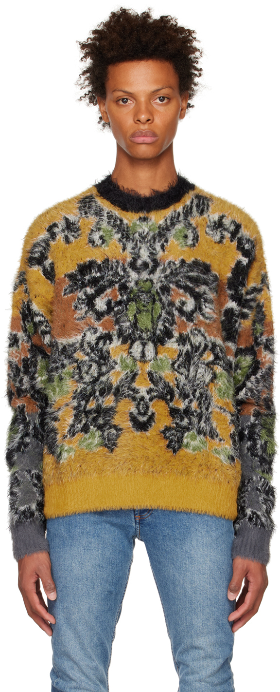 Multicolor Fleur Sweater by Aries on Sale