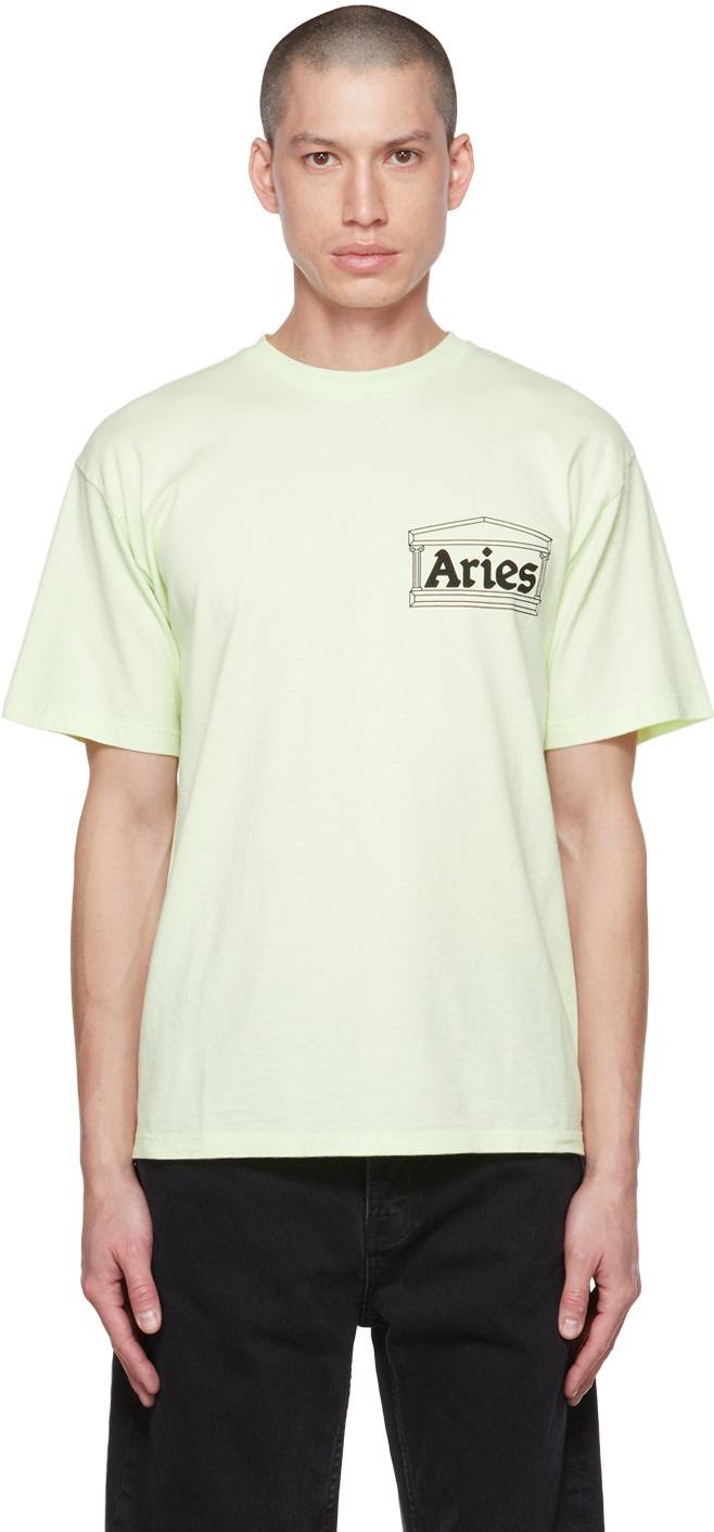 Aries Green Temple T-Shirt