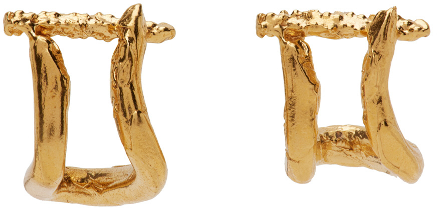 Alighieri Gold 'The Uncharted Seas' Earrings