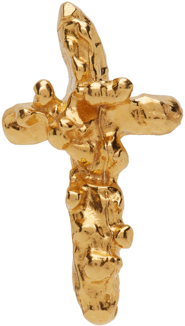 Alighieri Gold 'The Gilded Dagger' Single Earring