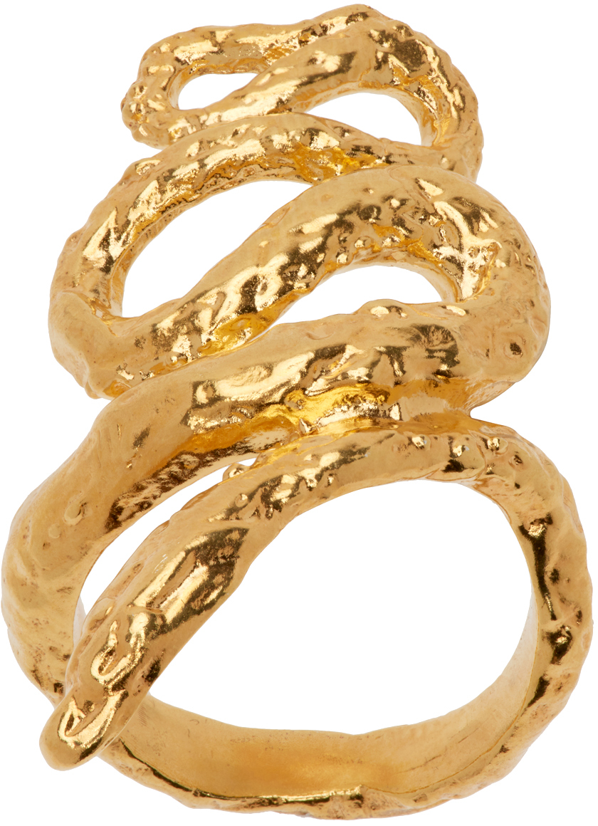 Gold 'The Medusa' Ring