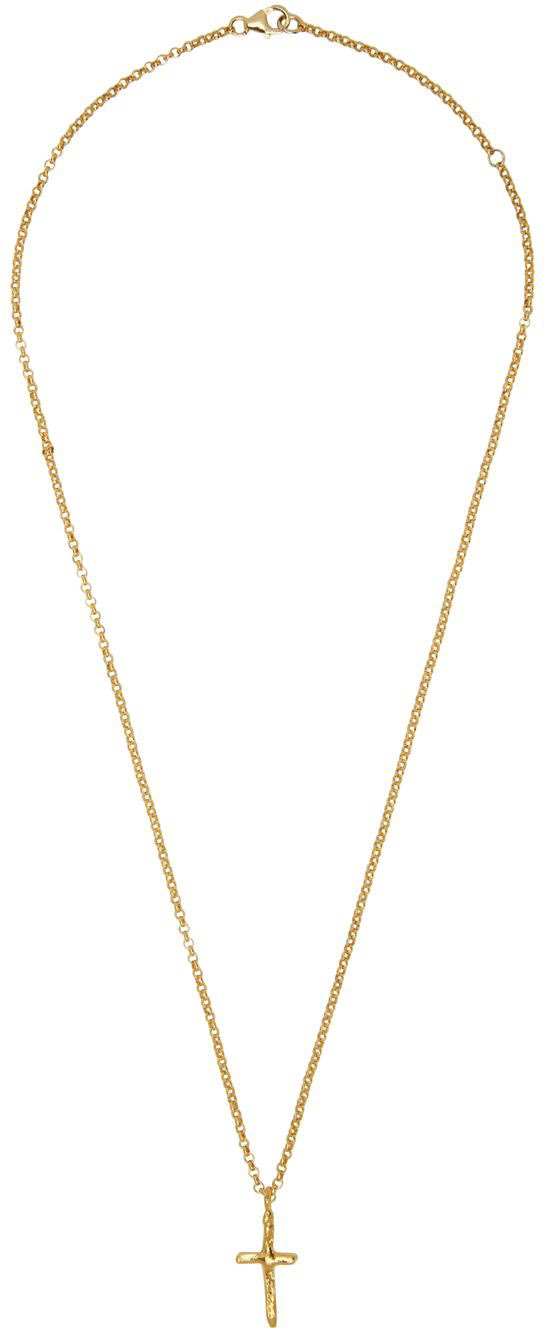Gold 'The Torch Of The Night' Necklace