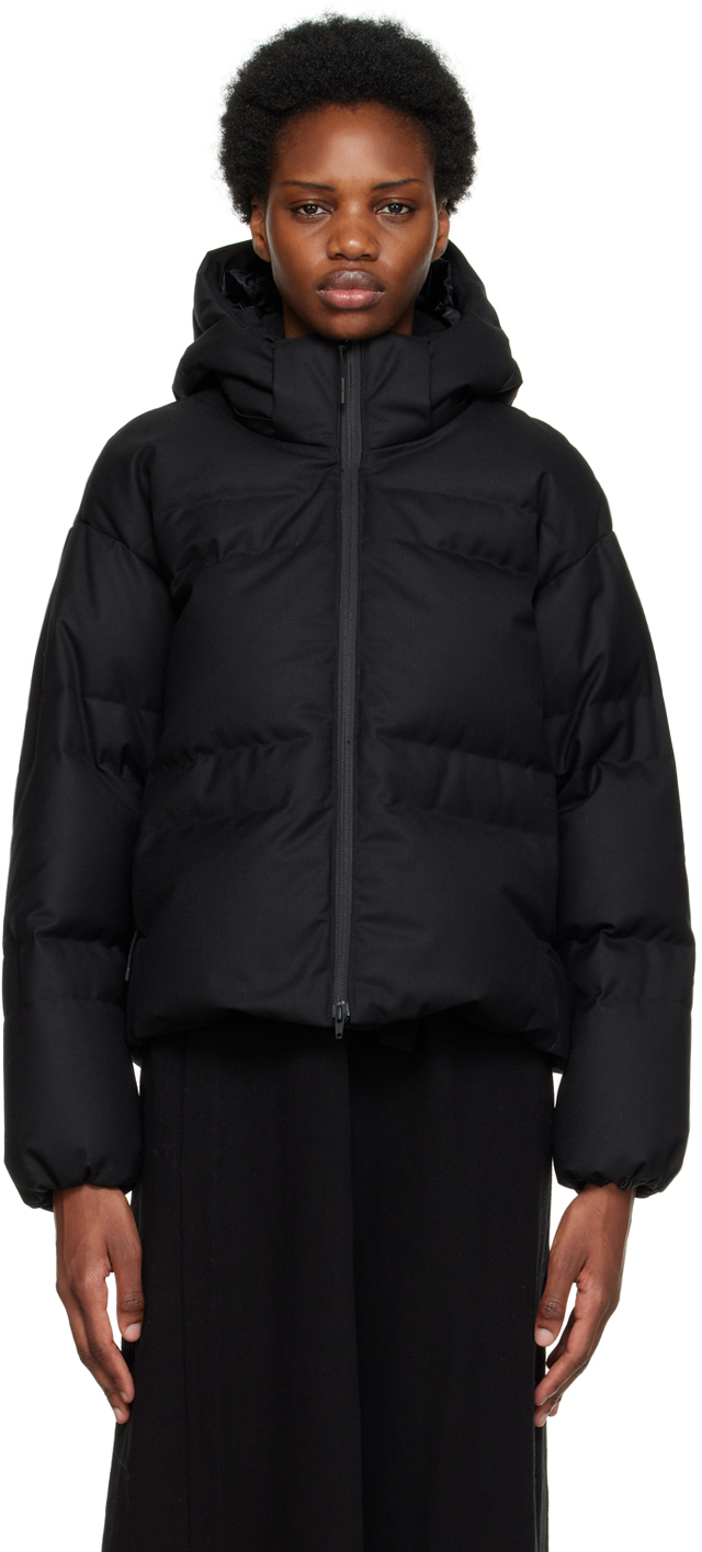 Black CL Puffy Down Jacket by Y-3 on Sale