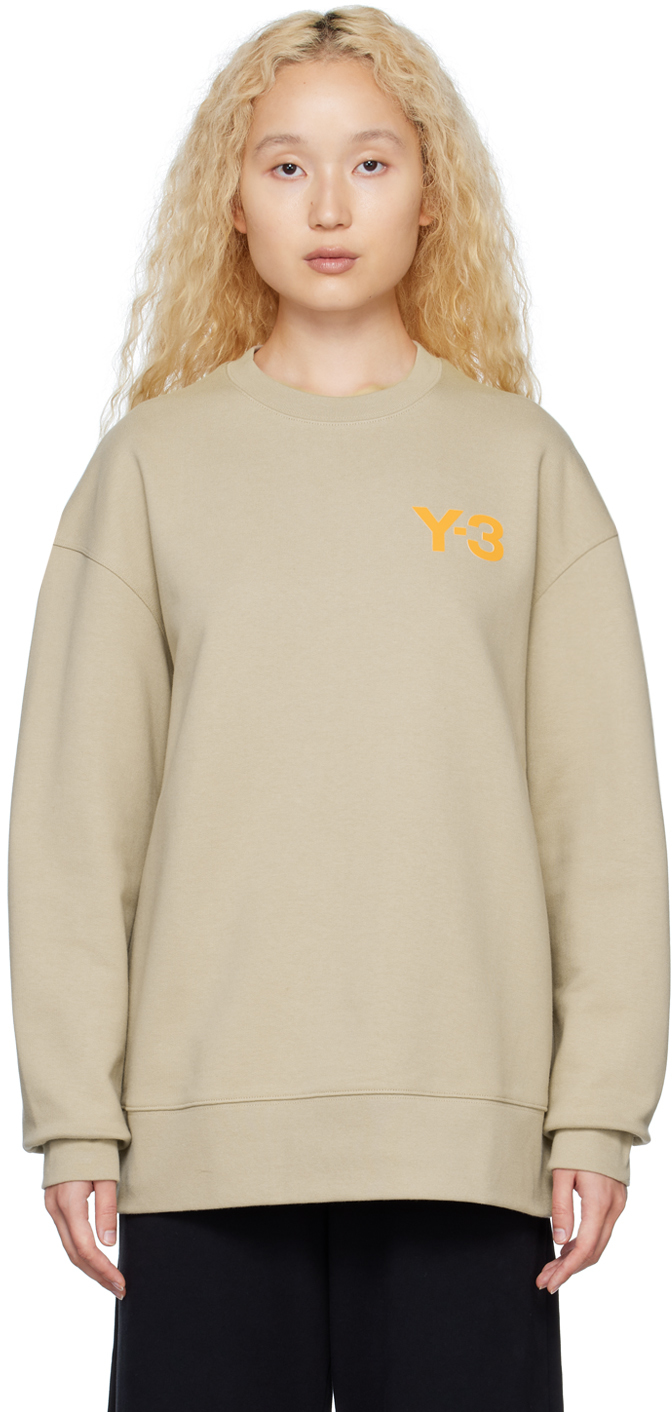 Y-3 Beige Classic Sweatshirt