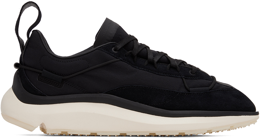 Y-3: Black Shiku Run Sneakers | SSENSE Canada