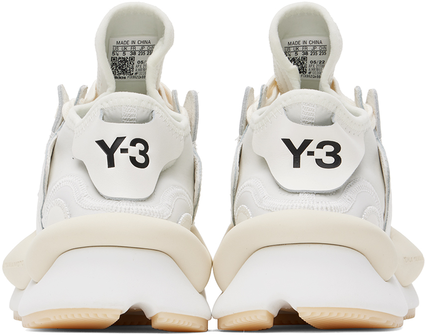 Y-3 Off-white Kaiwa Sneakers In Core White