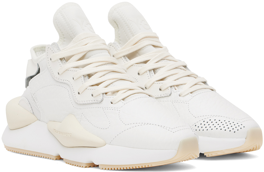 Y-3 Off-white Kaiwa Sneakers In Core White
