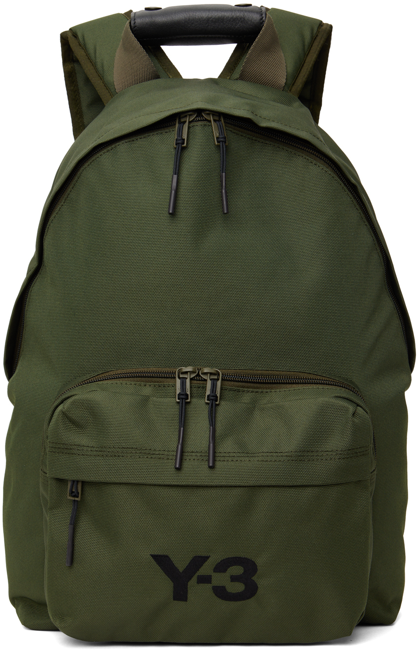Green Hitch Backpack SSENSE Men Accessories Bags Rucksacks 