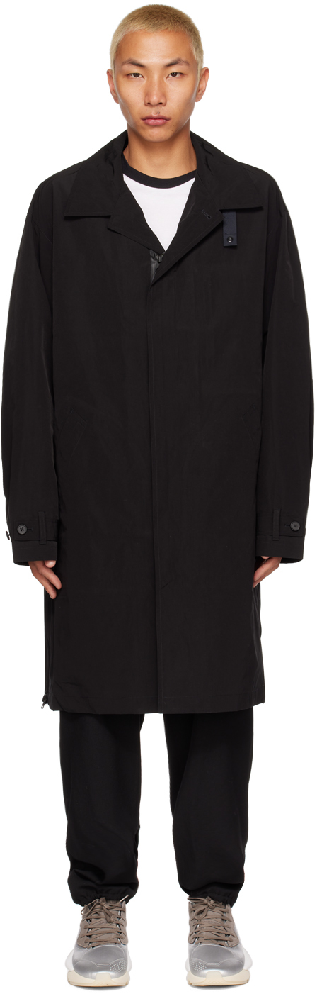Y-3 Black Dorico Coat