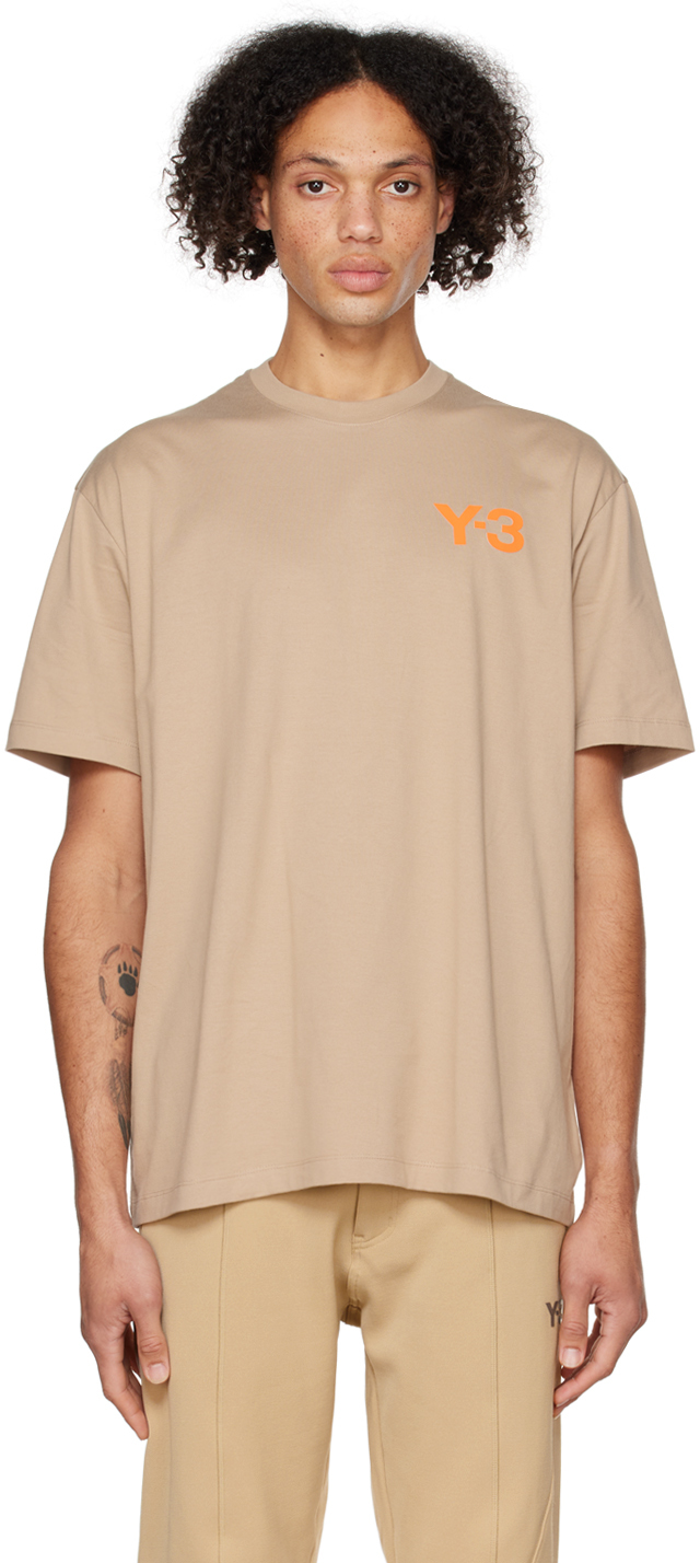 Y-3 Beige Classic T-Shirt