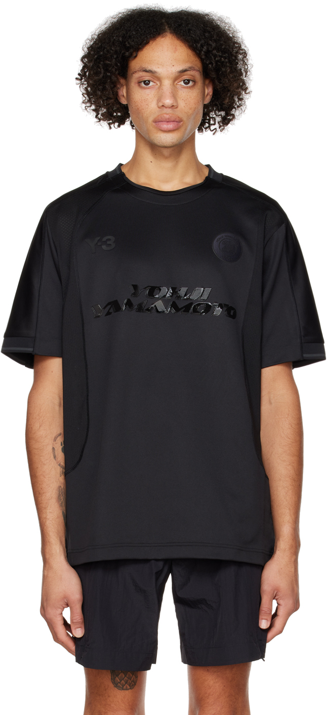 Stranden unlock Underholde Black U T-Shirt by Y-3 on Sale