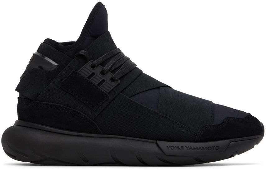 Y-3 Black Qasa High Sneakers - IG9434