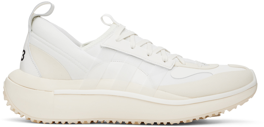 White Qisan Cozy Sneakers by Y-3 on Sale