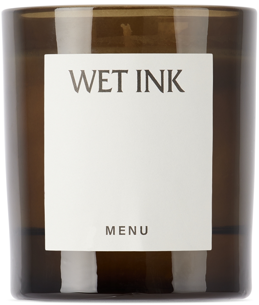 Menu Wet Ink Candle In Glass