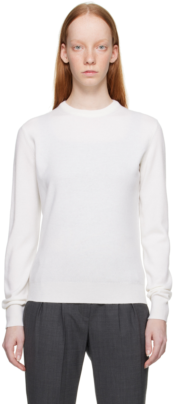 White Oasi Sweater
