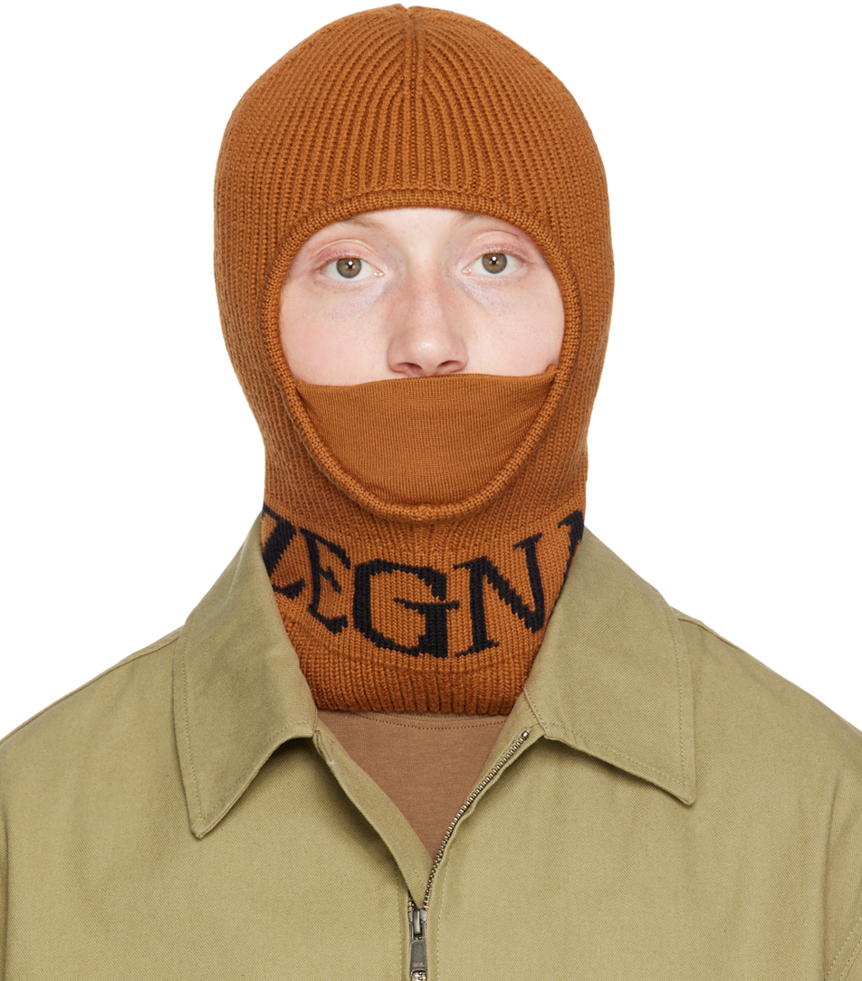 Orange & Black Logo Balaclava