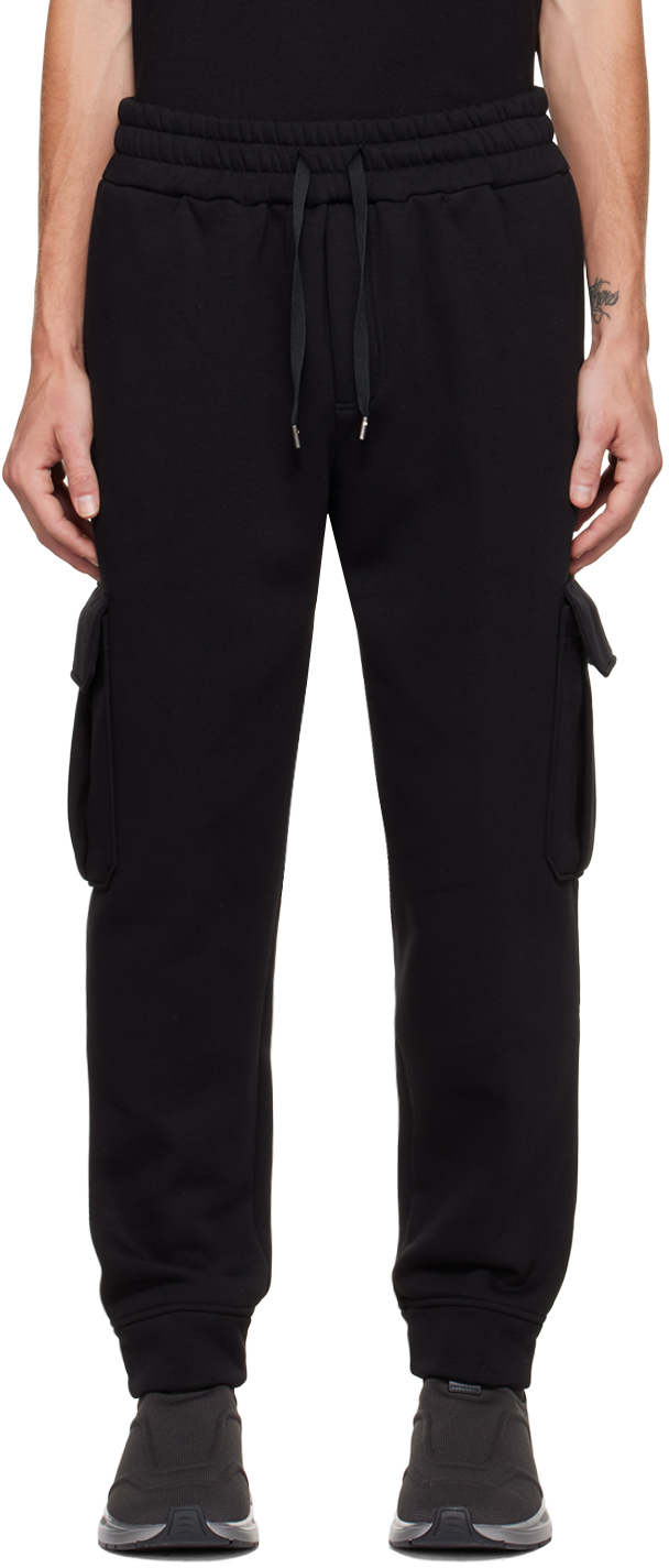 Black New Classic Cargo Pants by ZEGNA on Sale