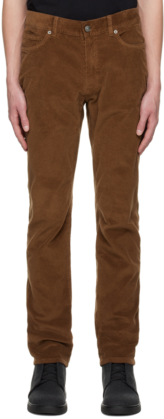 Brown Cashco City Trousers