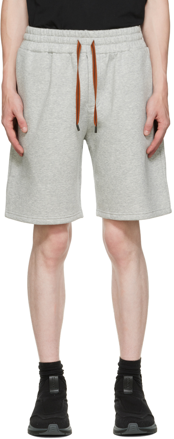 ZEGNA Gray Essential Shorts