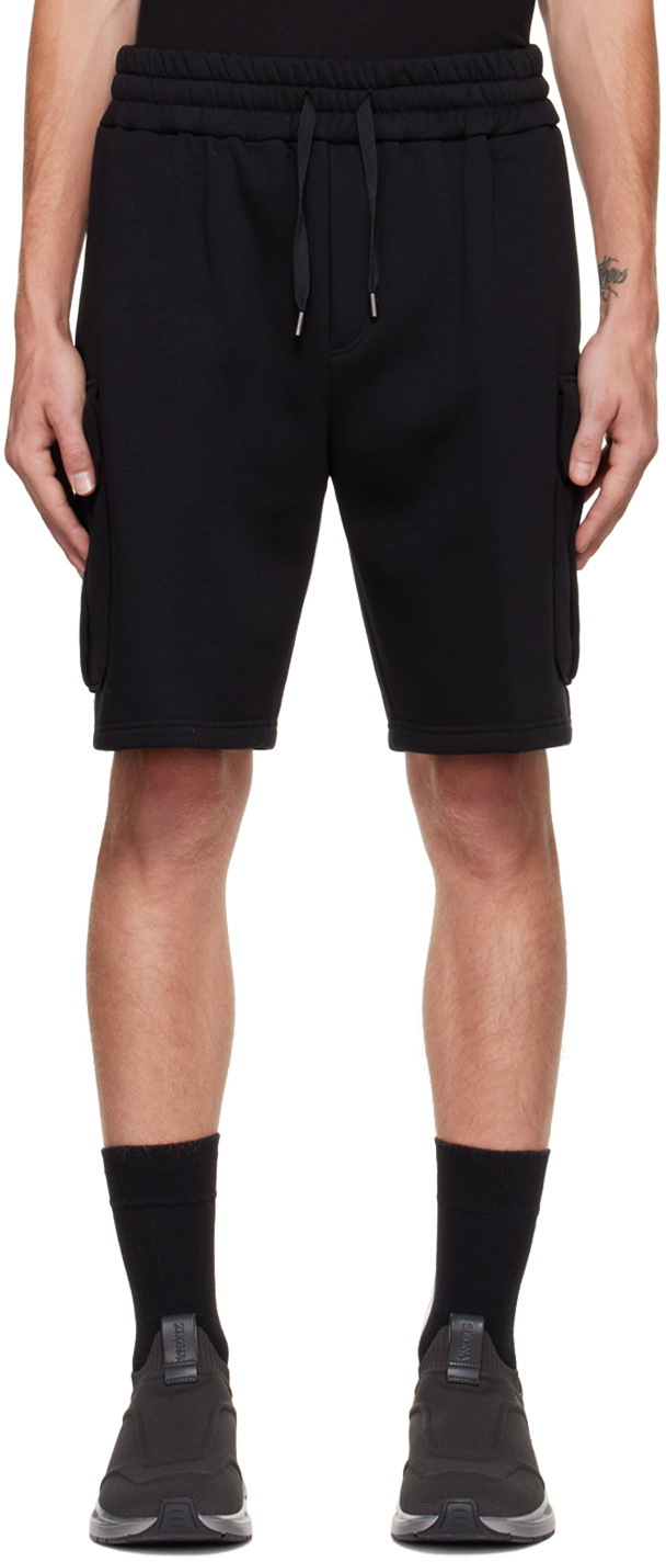 Black New Classic Shorts by ZEGNA on Sale