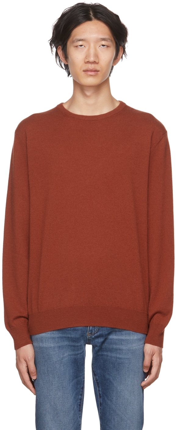 ZEGNA Red Cashmere Sweater