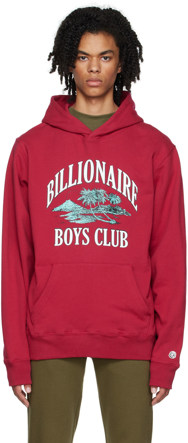 Billionaire Boys Club Red Paradise Hoodie