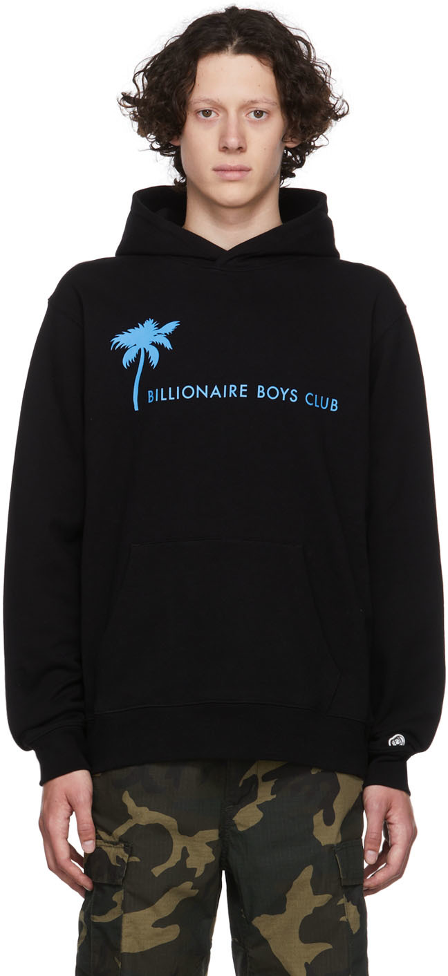 Billionaire Boys Club Black Printed Hoodie