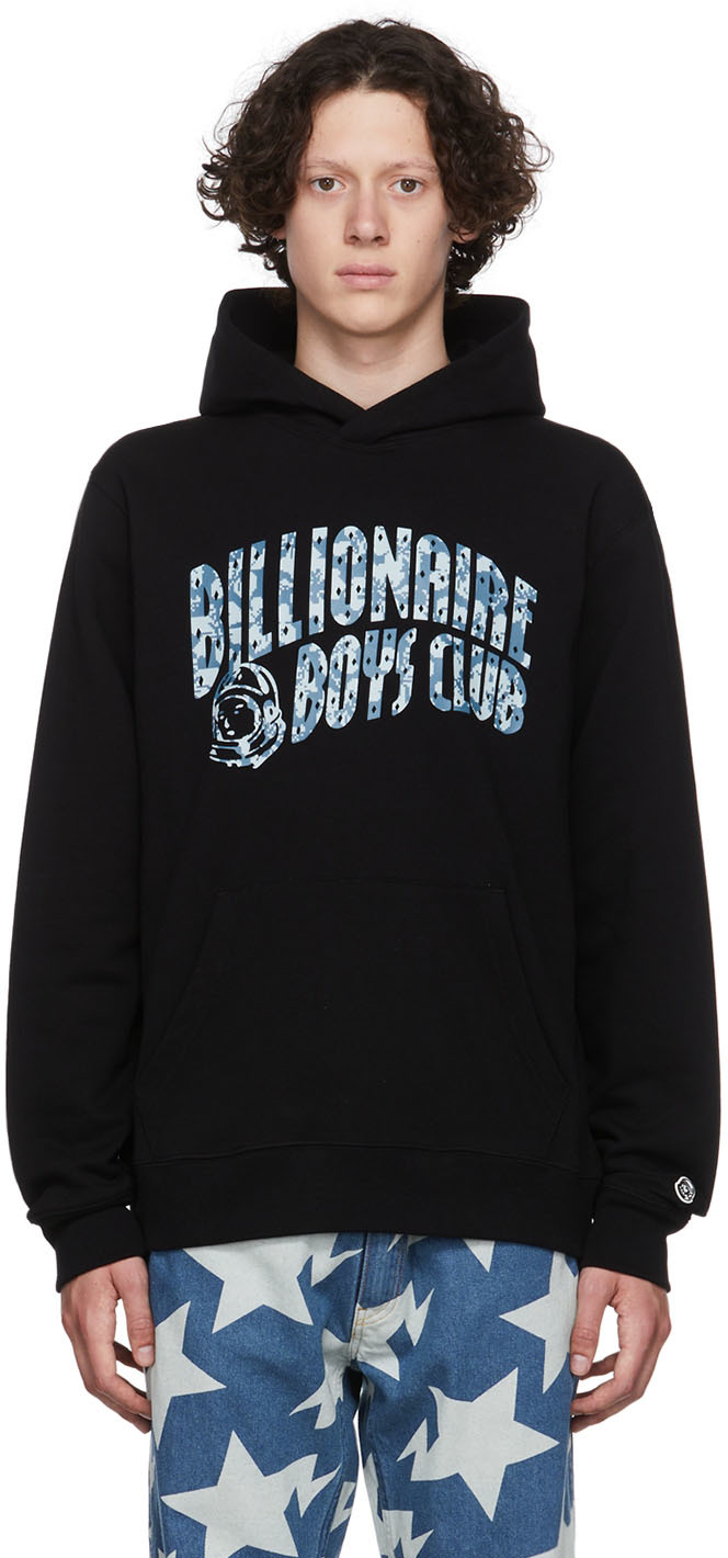 Billionaire Boys Club Black Printed Hoodie