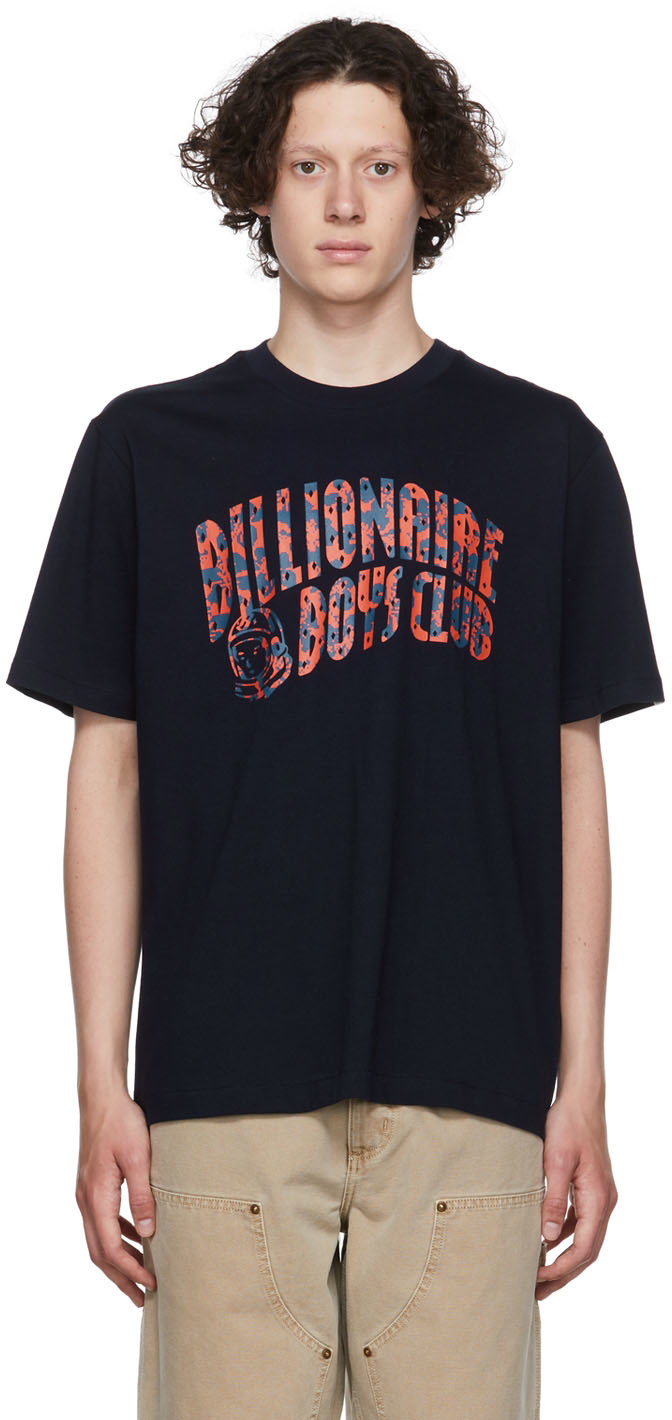 Billionaire Boys Club: Navy Printed T-Shirt | SSENSE Canada