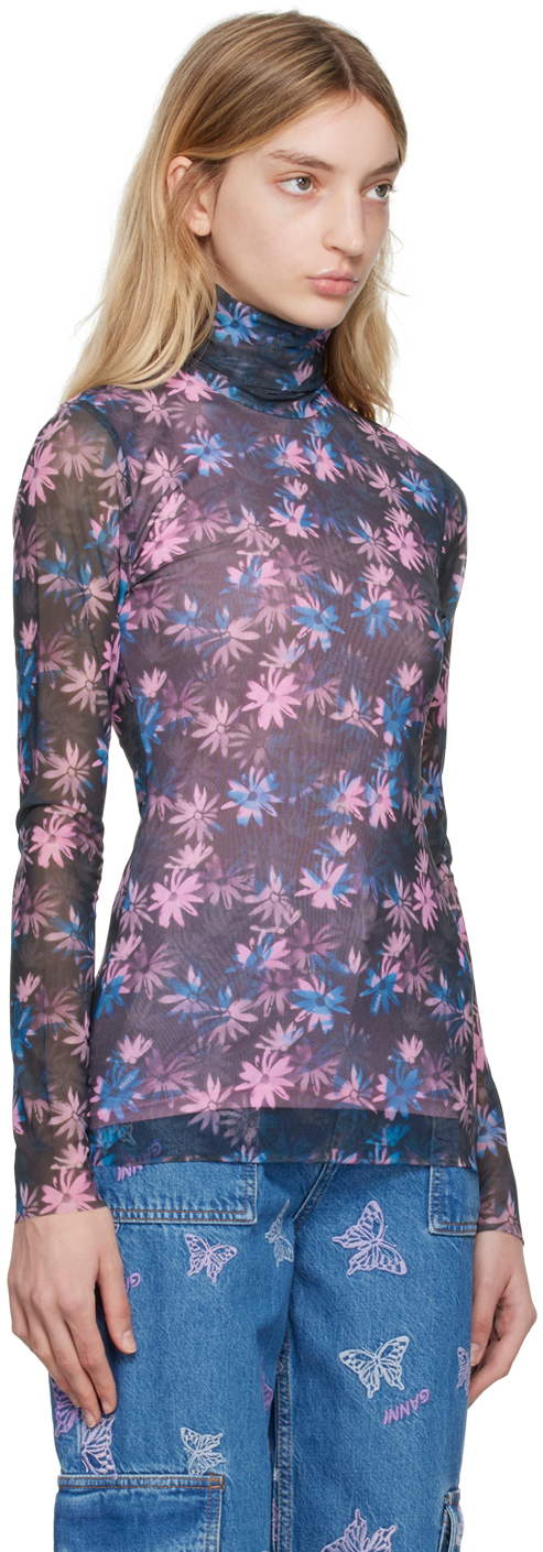 Ganni 12 In 376 Daisy Spray Lila