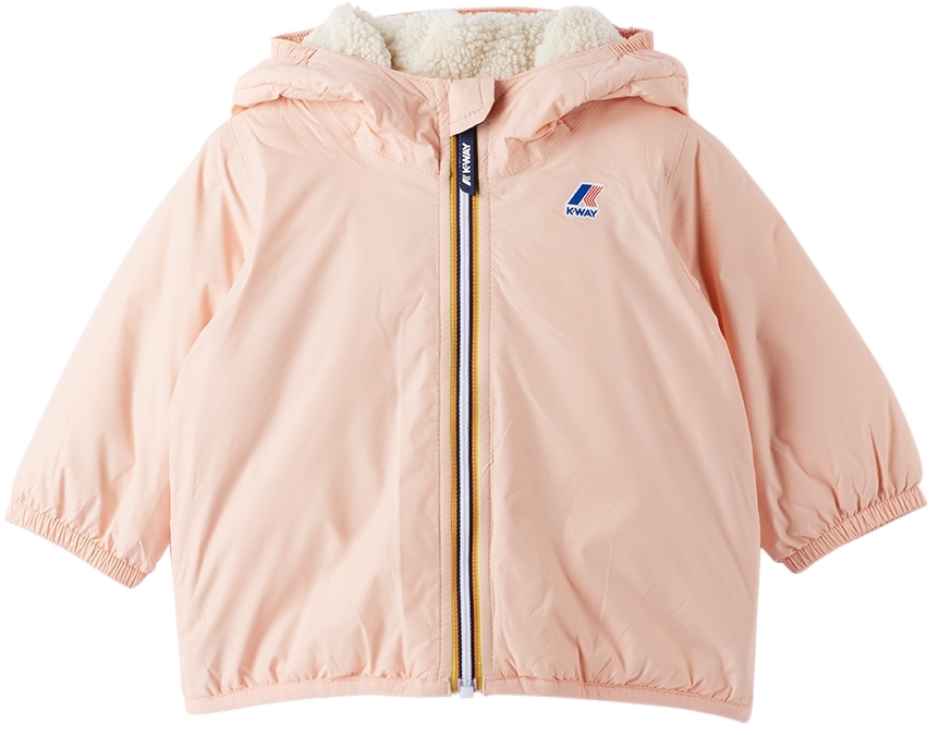 K-WAY BABY PINK 3.0 CLAUDINE ORSETTO JACKET