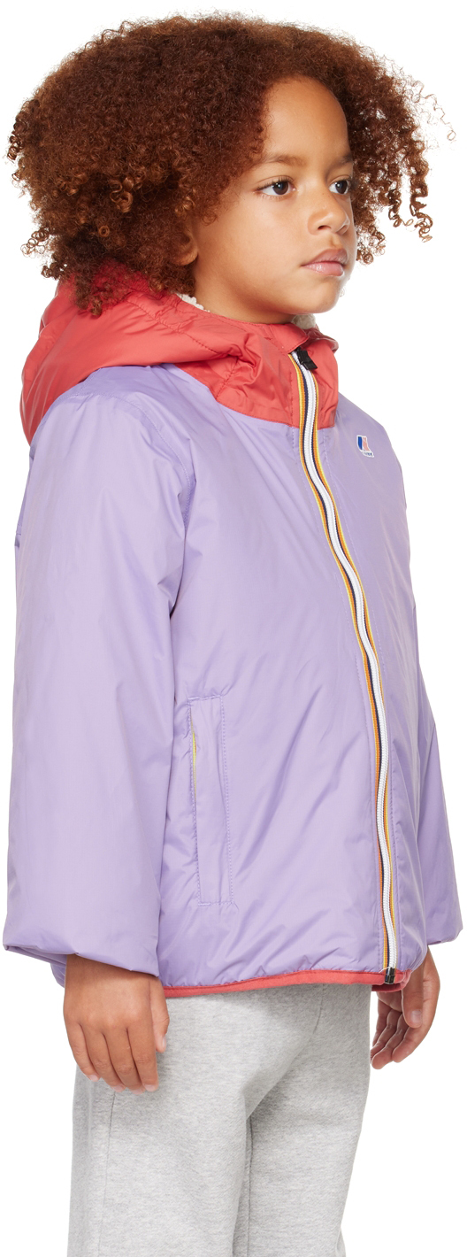 K-way Kids Beige 3.0 Claude Orsetto Jacket In B01 703-whk-orsetto