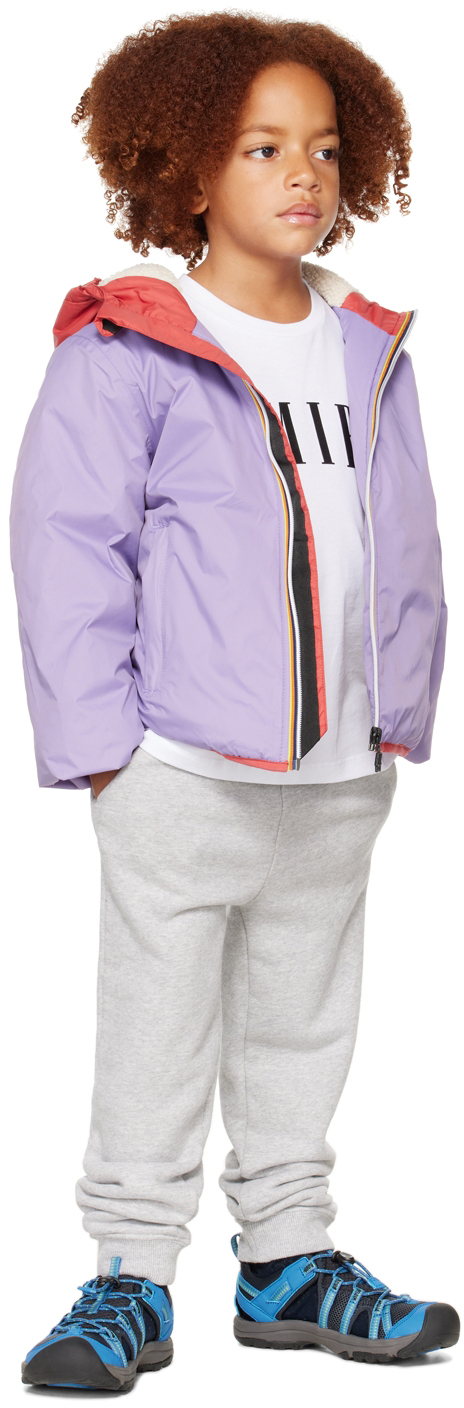 K-way Kids Beige 3.0 Claude Orsetto Jacket In B01 703-whk-orsetto