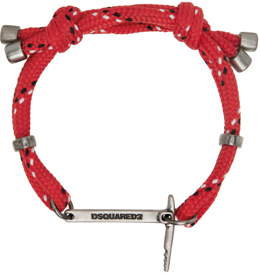 Red 64th Rope Bracelet