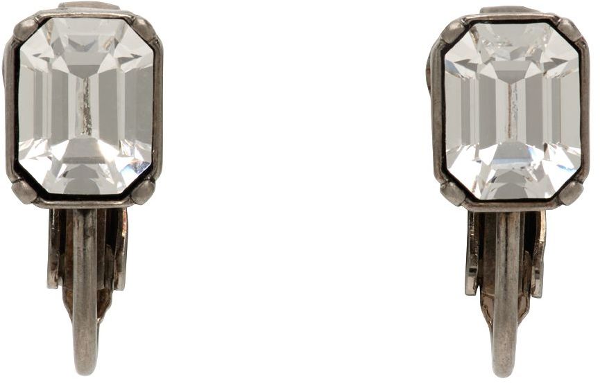 Dsquared2 Silver Ibra Clip-On Earrings