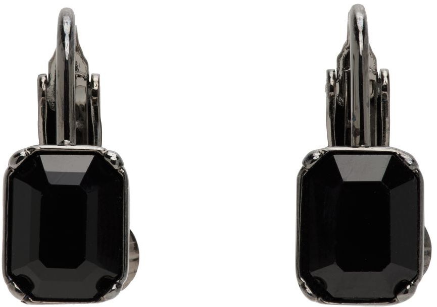 Dsquared2 Black Ibra Clip-On Earrings