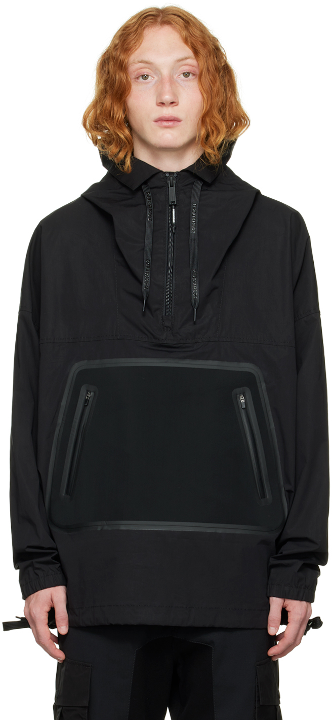 Black Pullover Jacket