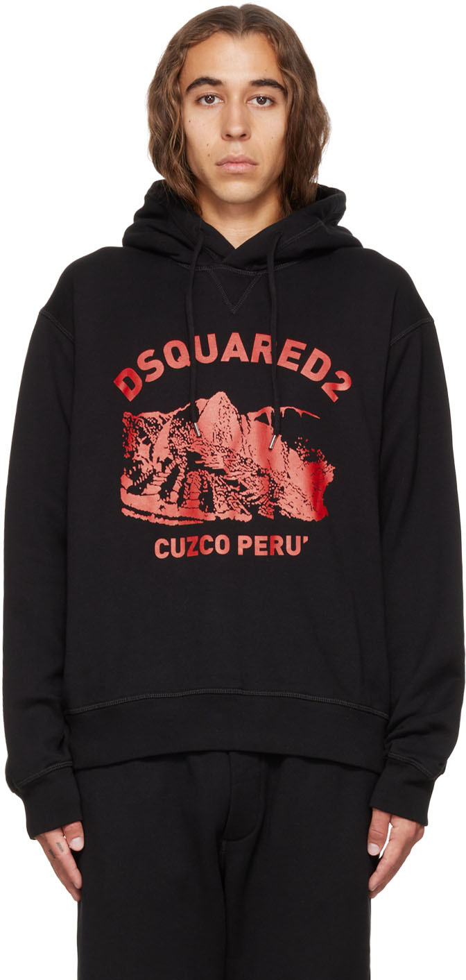 Black Cuzco Hoodie Ssense Uomo Abbigliamento Maglioni e cardigan Felpe e hoodies Hoodies 