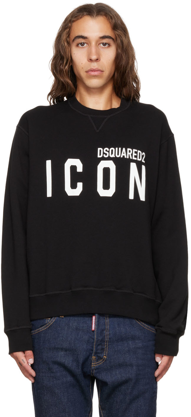 Dsquared2のブラック Icon Cool スウェットシャツがセール中