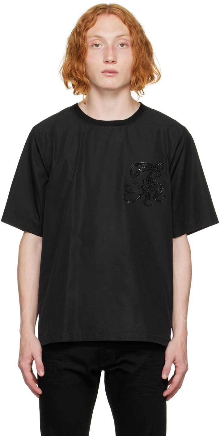 Black Ibra Football T-Shirt