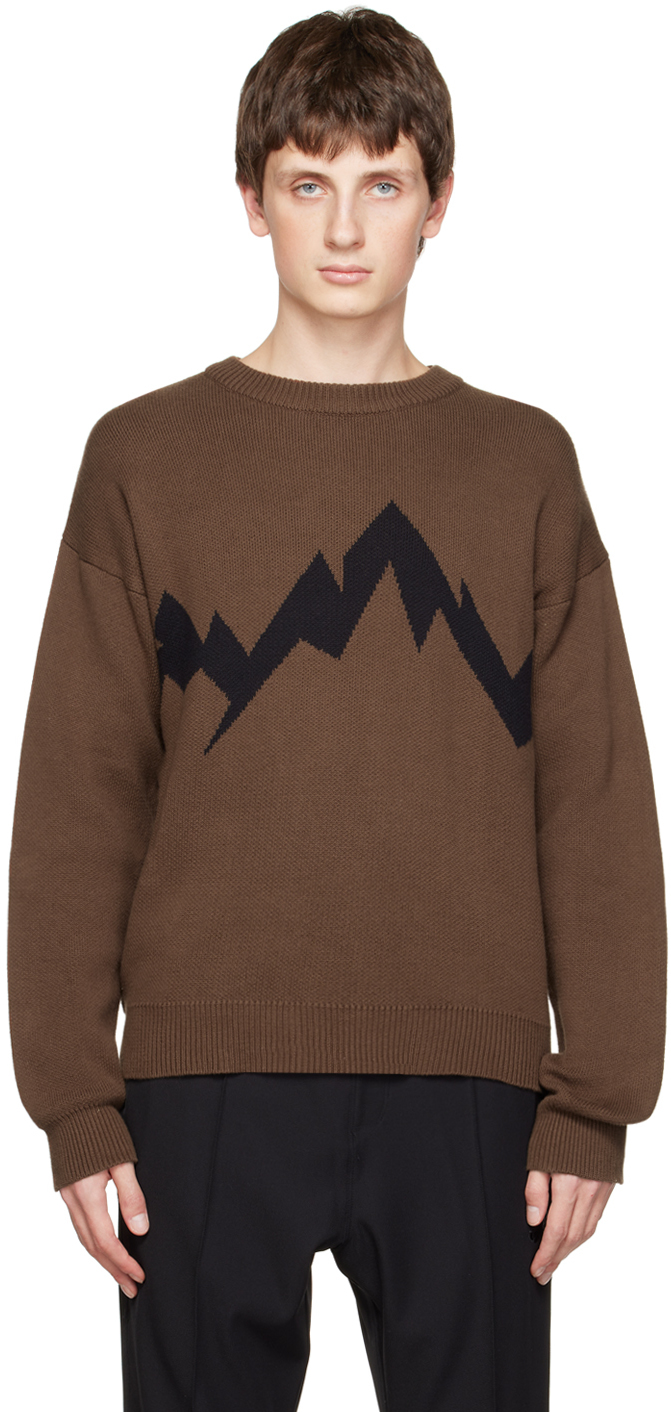 Afield Out: Brown Lowell Sweater | SSENSE