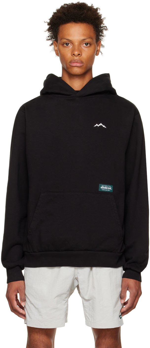 Afield Out Black Terrain Hoodie