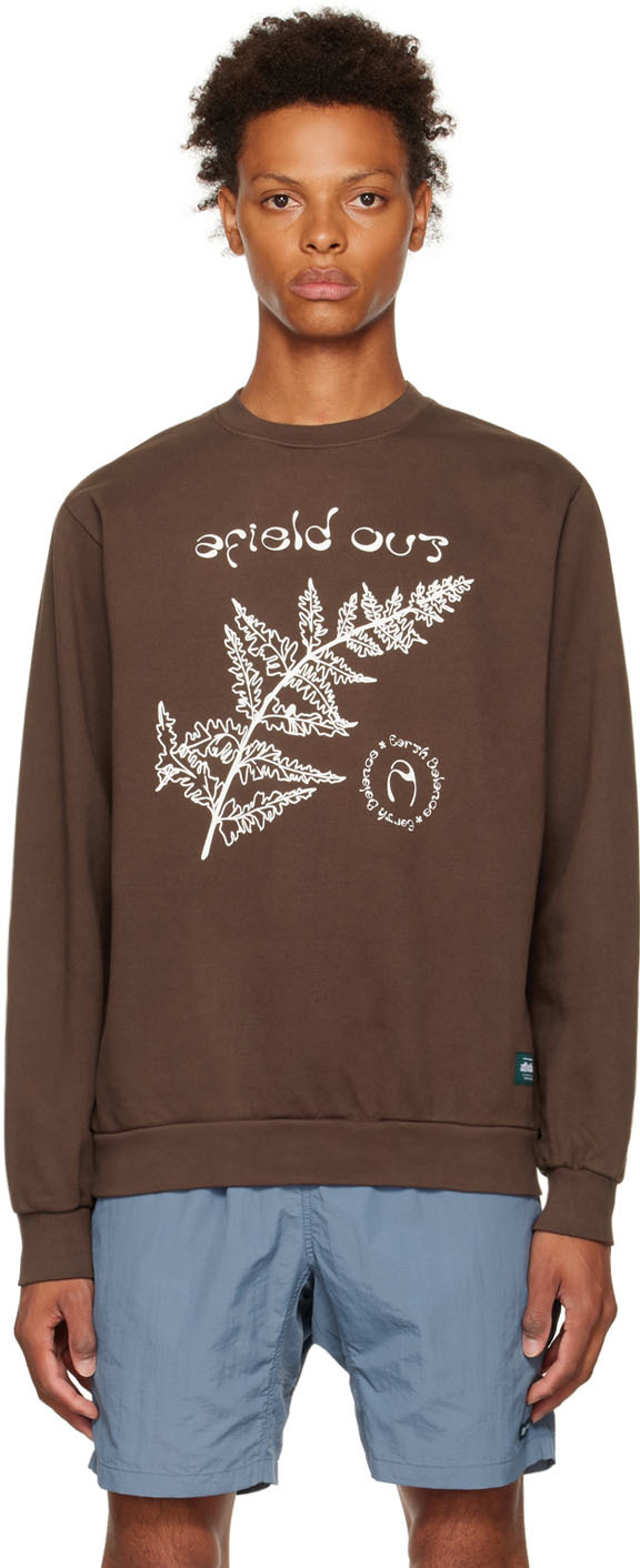 メンズ AFIELD OUT BROWN SOLITUDE CREWNECK