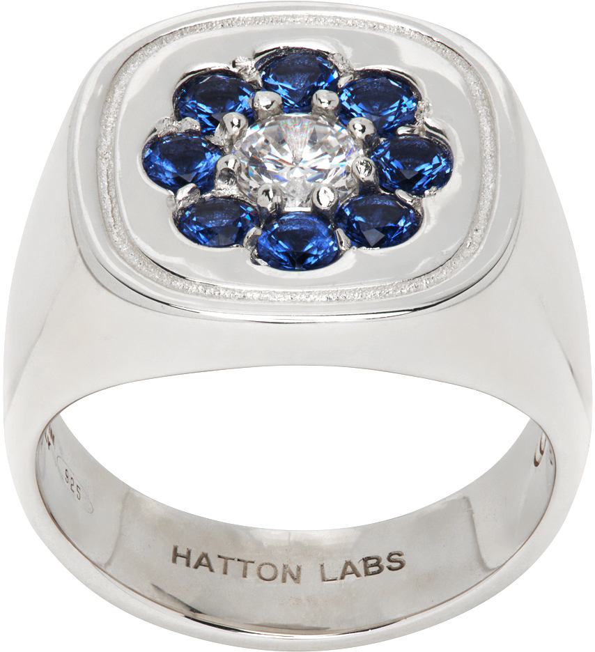 Botter SSENSE Exclusive Silver Hatton Labs Edition Daisy Ring