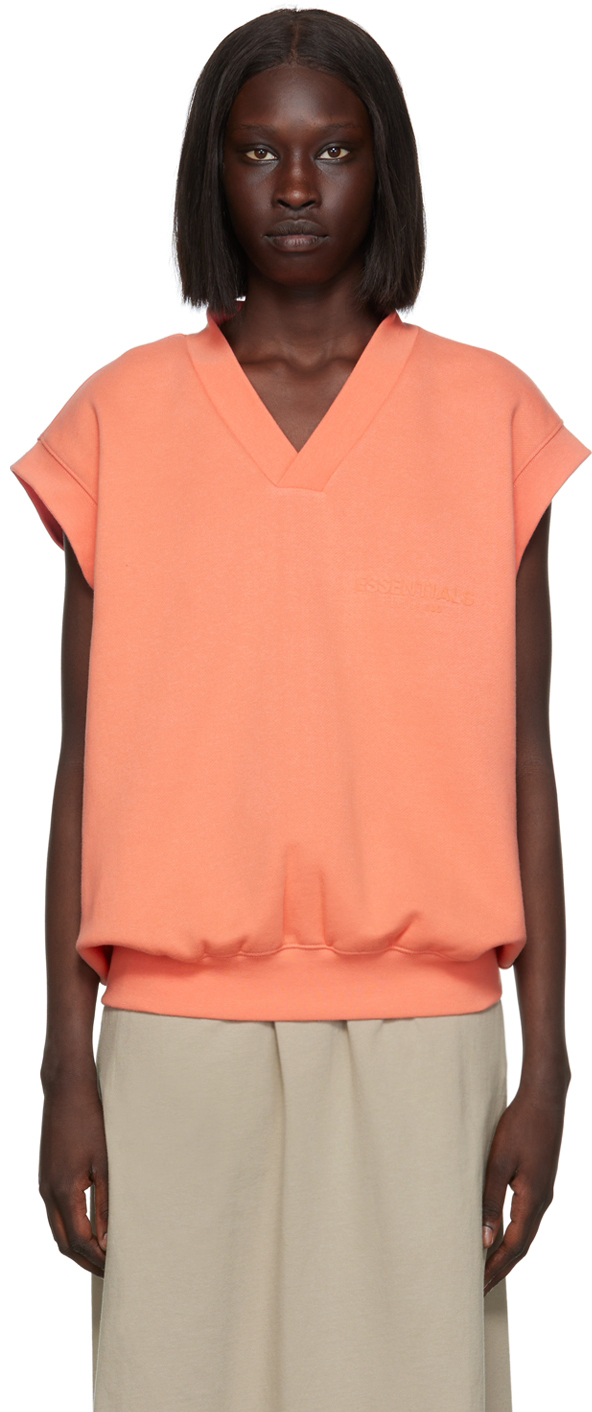 Dusty Pink Gold V-neck Sarung Set
