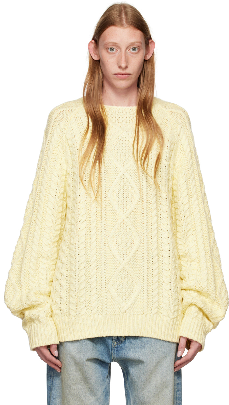 Yellow Raglan Sweater