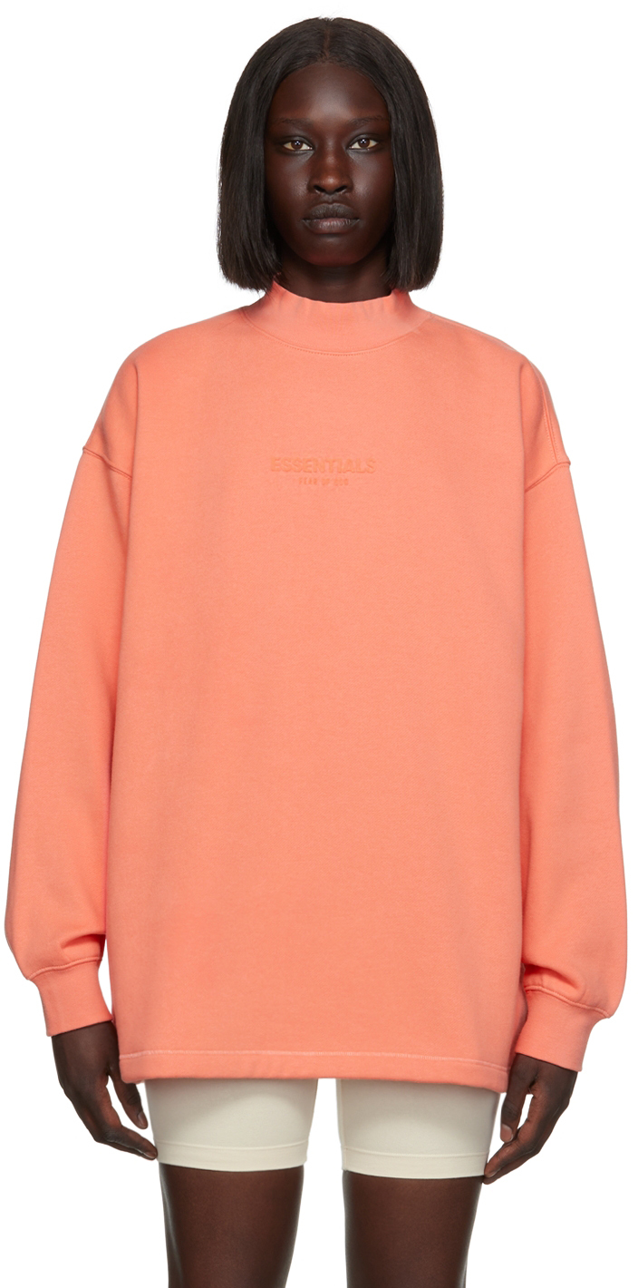 Essentials Pink Relaxed Sweatshirt